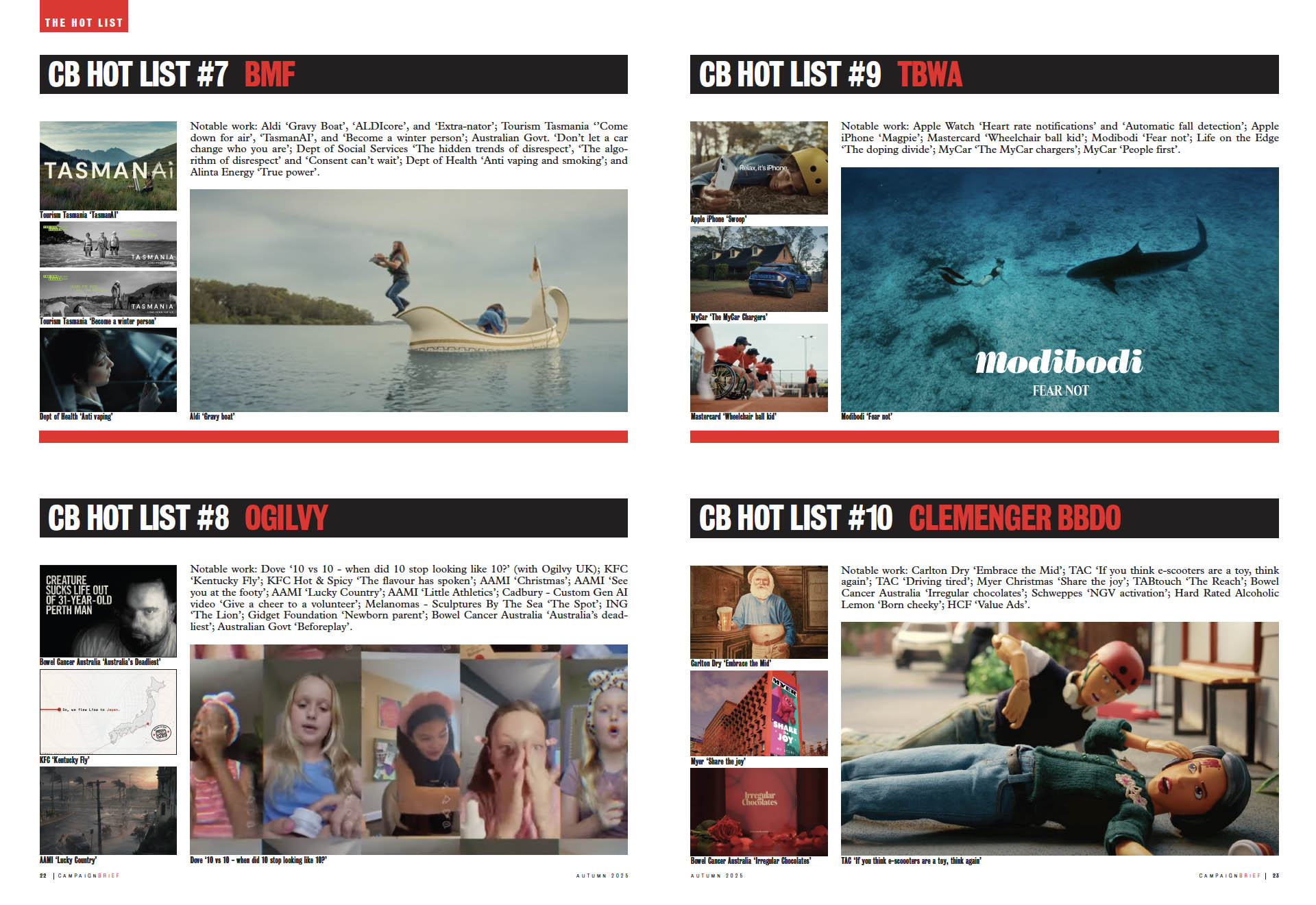 Countdown to FREE Entry to Campaign Brief Agency of the Year + CB HOT LIST 2026 – deadline Friday 19 December