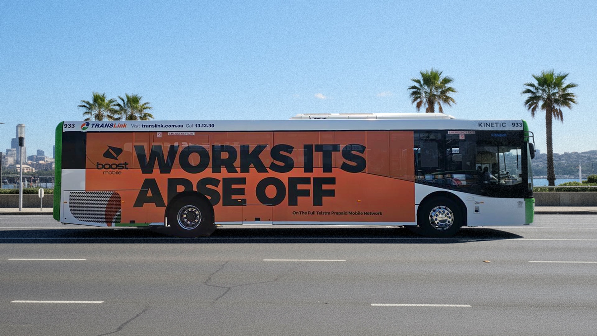 Boost Mobile goes harder than a bin chicken in new ‘Works Its Arse Off’ campaign via WiredCo.