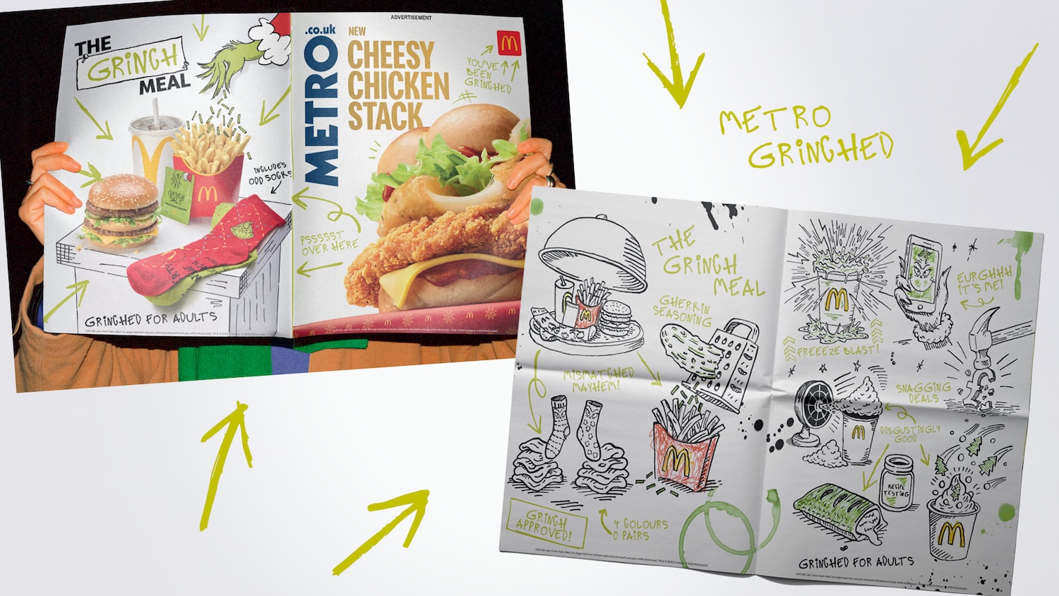 McDonald’s sabotages Christmas across the UK in mischievous ‘Grinched’ campaign via Leo UK