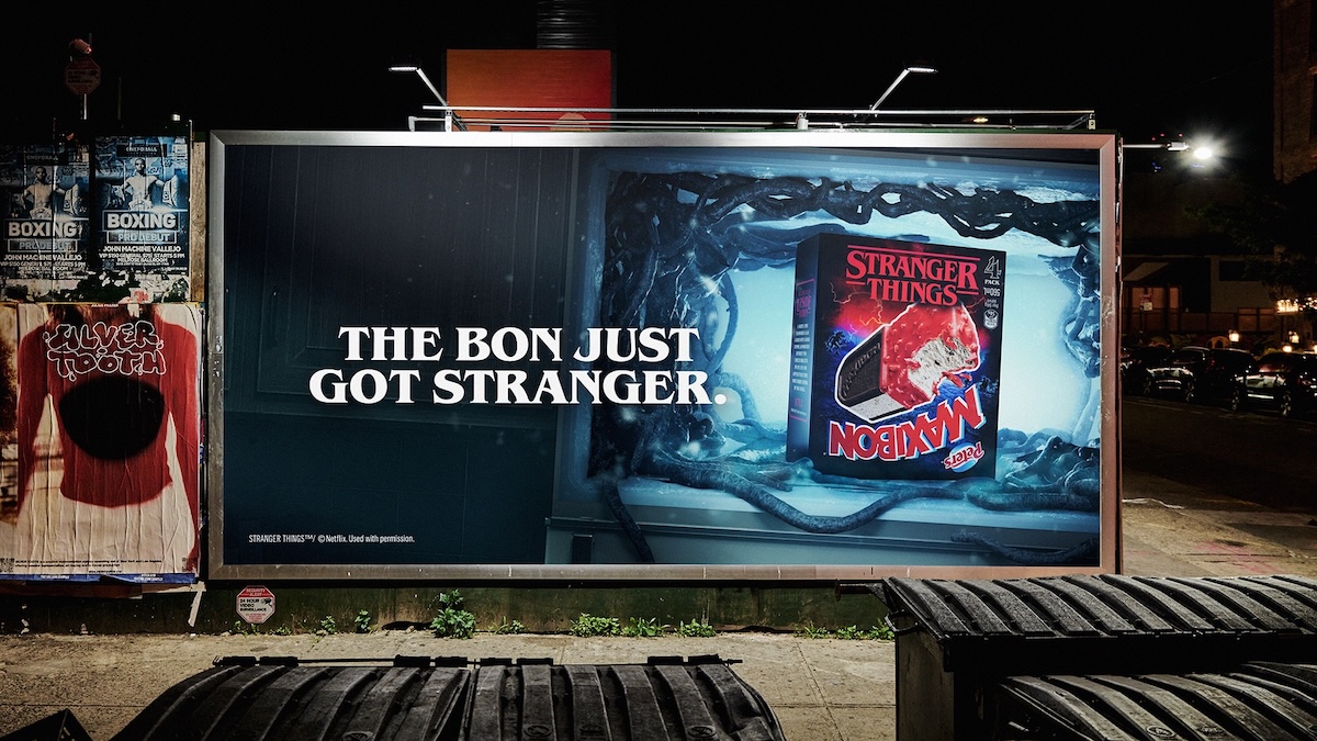 The Bon gets stranger in Maxibon collab with Netflix’s Stranger Things via SICKDOGWOLFMAN