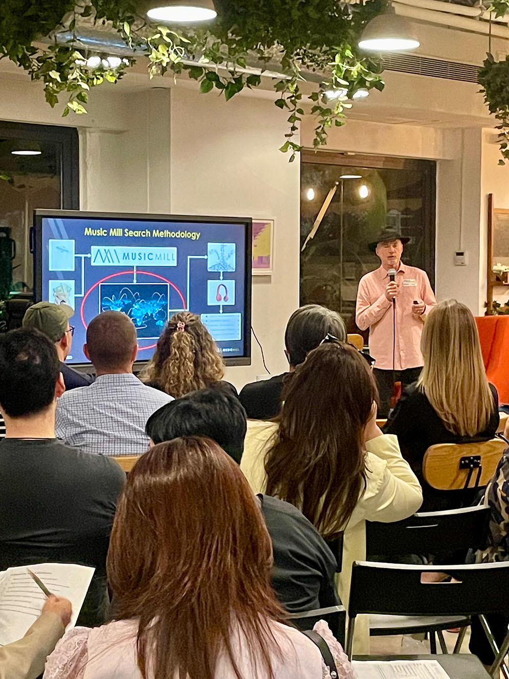 Chris Kyme’s Postcard from Hong Kong with a Sydney visitor: Music Mill’s Bruce Tweedie