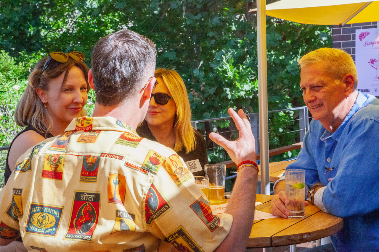 Sydney’s creative + production industry gather for the CB Festive Drinks at the Tilbury ~ kindly sponsored by Vandal, Alt.+T&DA and Music Mill