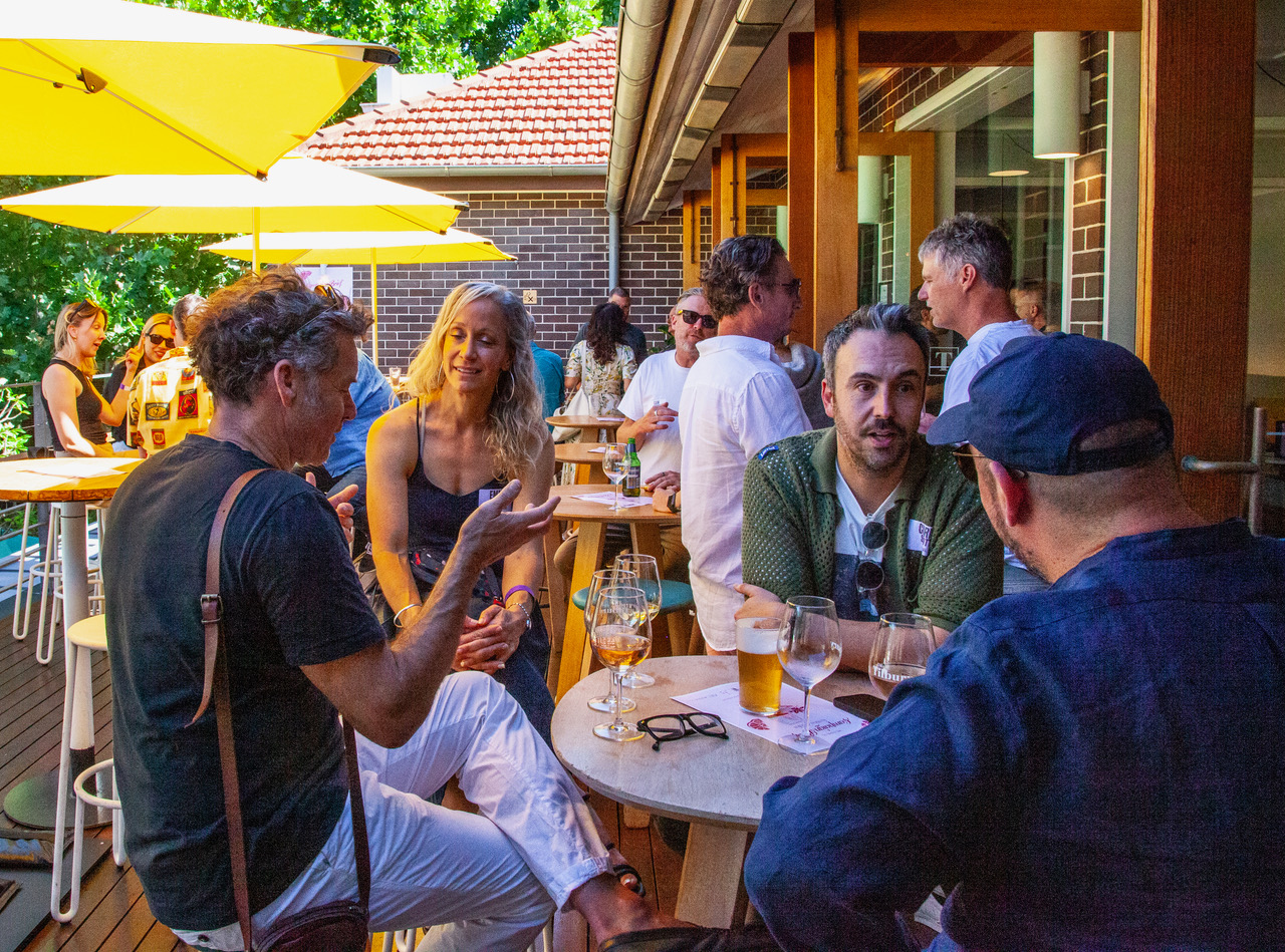 Sydney’s creative + production industry gather for the CB Festive Drinks at the Tilbury ~ kindly sponsored by Vandal, Alt.+T&DA and Music Mill