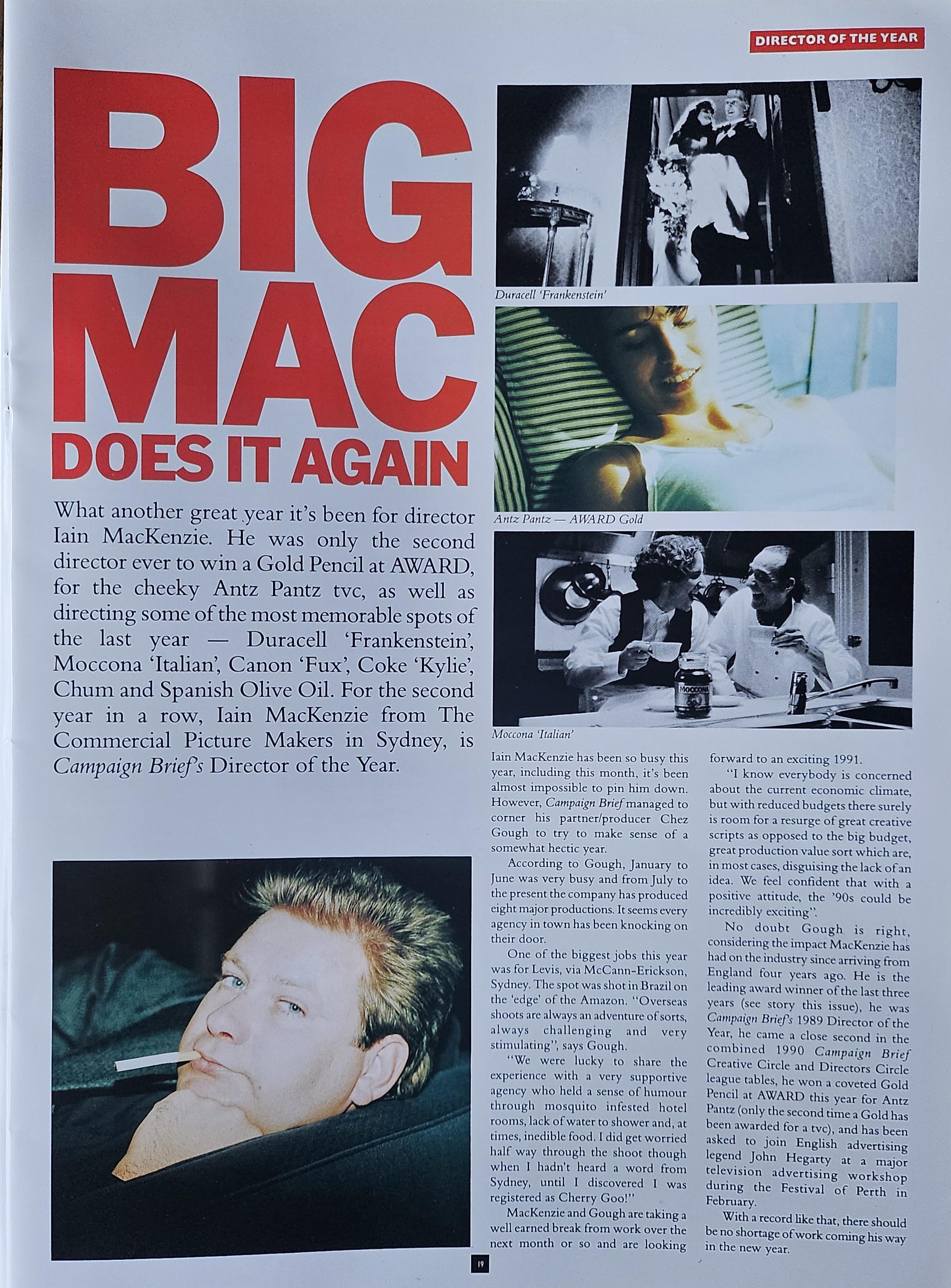 Vale Legendary TVC producer Cheryl (Chez) Gough: “Australian advertising has lost one of its very best and a central figure of Australian advertising’s golden age.”