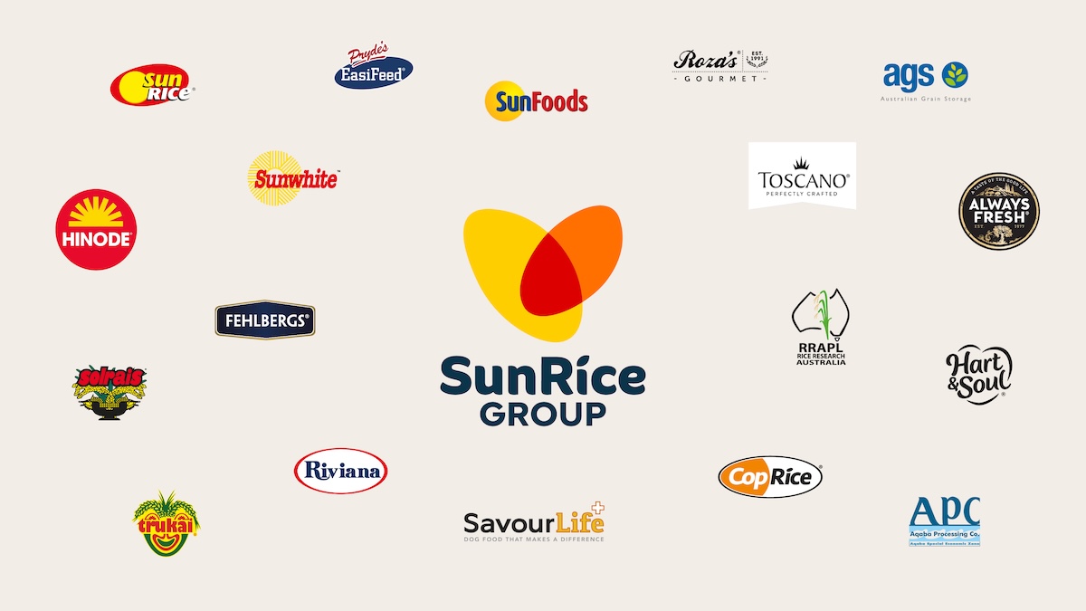 SunRice Group marks 75th anniversary with new corporate brand identity via Hulsbosch