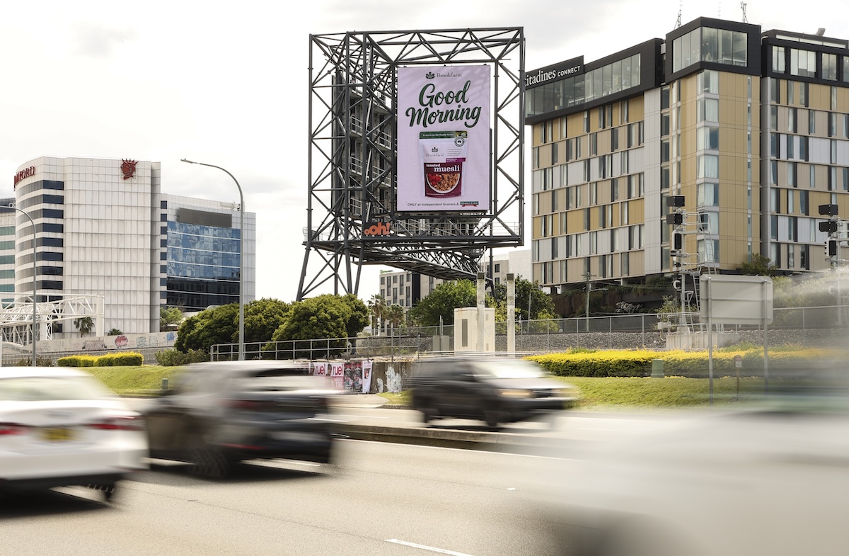 Brookfarm wishes Aussies a Good Morning in new out of home campaign via Something™