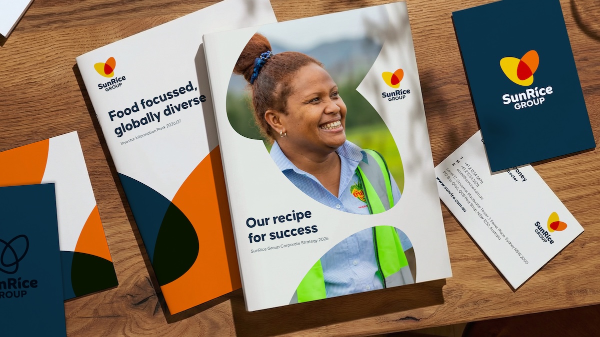 SunRice Group marks 75th anniversary with new corporate brand identity via Hulsbosch