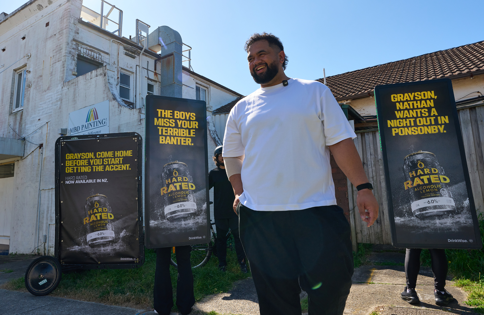 Hard Rated Brings the Heat Across the Ditch Yet Again with New Stunts & Activations via Droga5