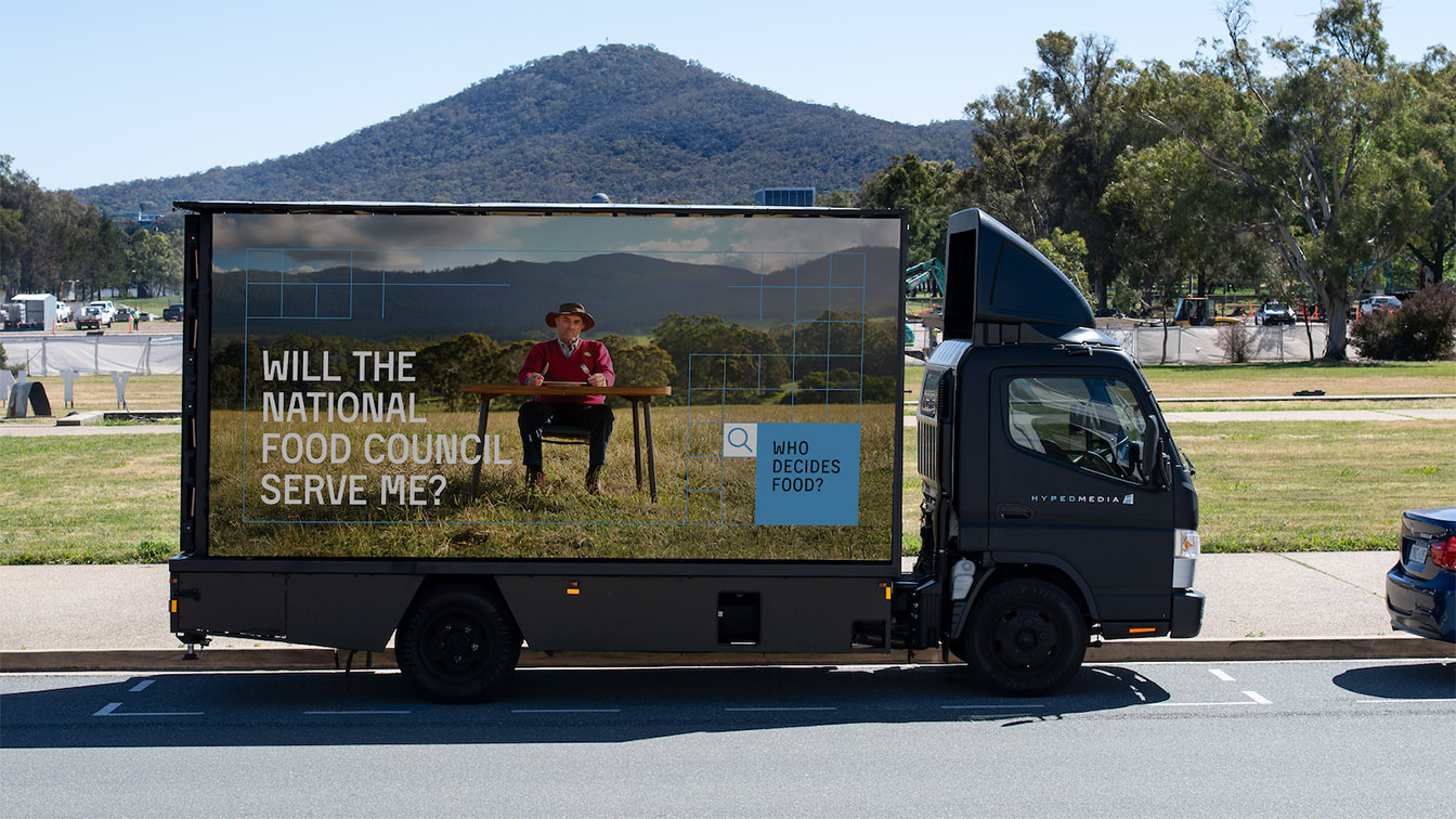 Berlin Perth launches national campaign to ask a simple question: “Who decides Food?”