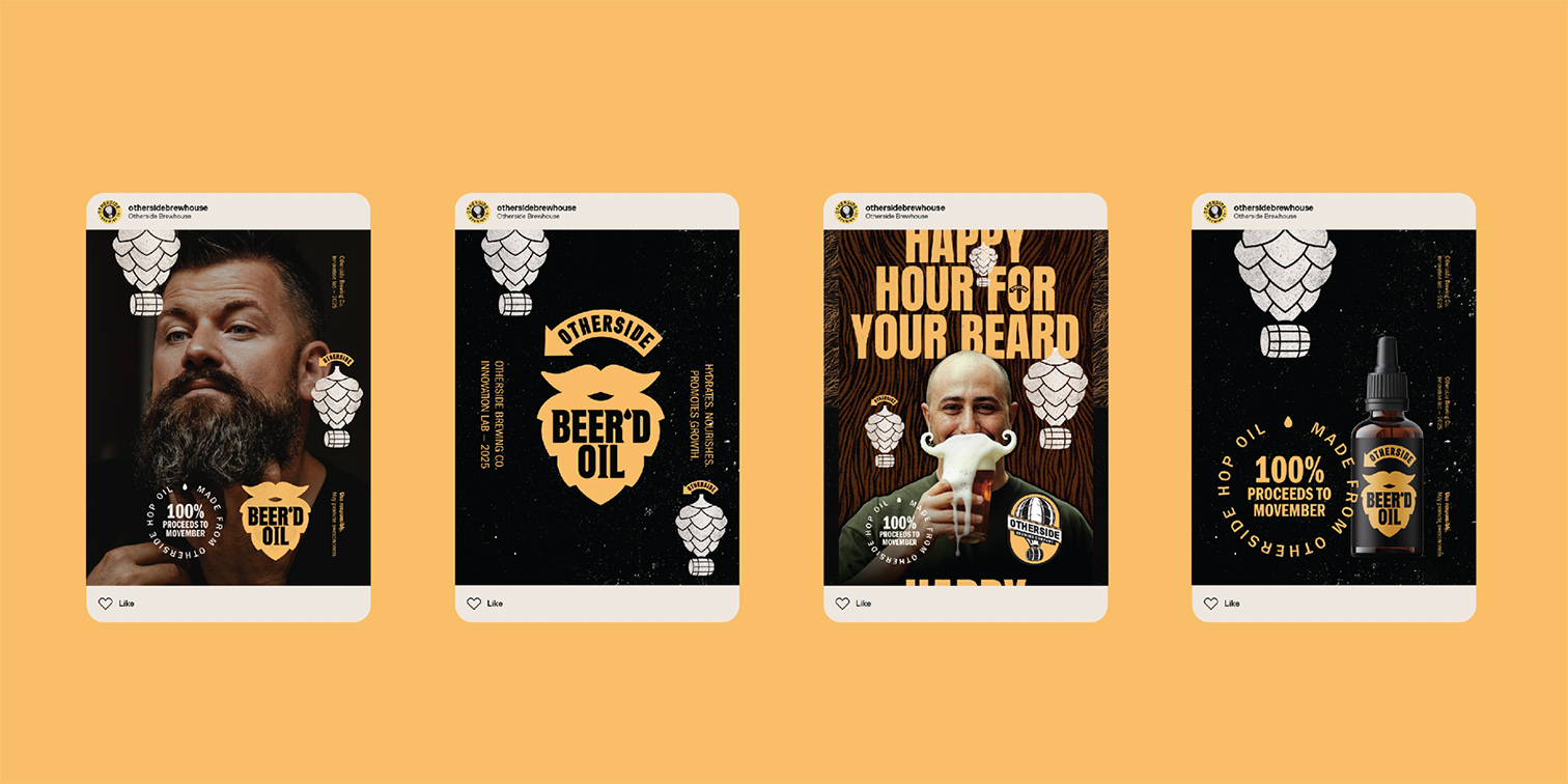 Otherside and Wildlings Perth brew up BEER’D OIL – A beard oil made from real hops