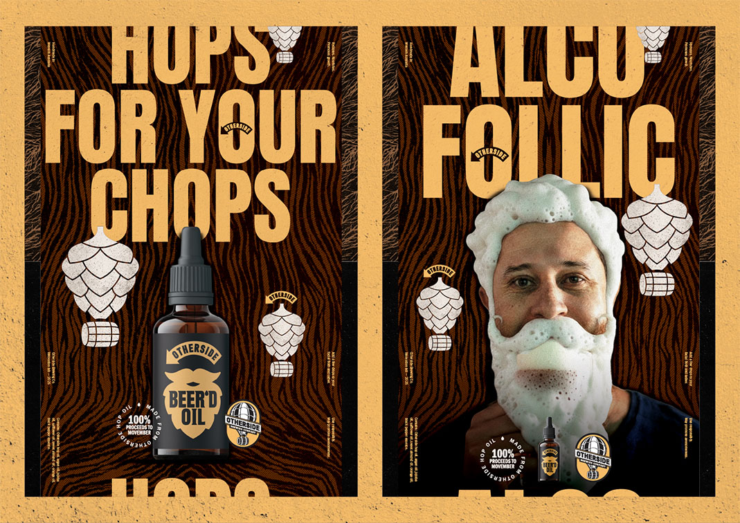 Otherside and Wildlings Perth brew up BEER’D OIL – A beard oil made from real hops