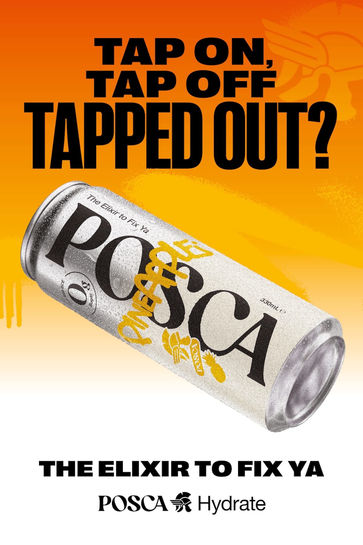 Posca Hydrate hits the streets with new ‘The Elixr To Fix Ya’ Summer campaign via AFFINITY