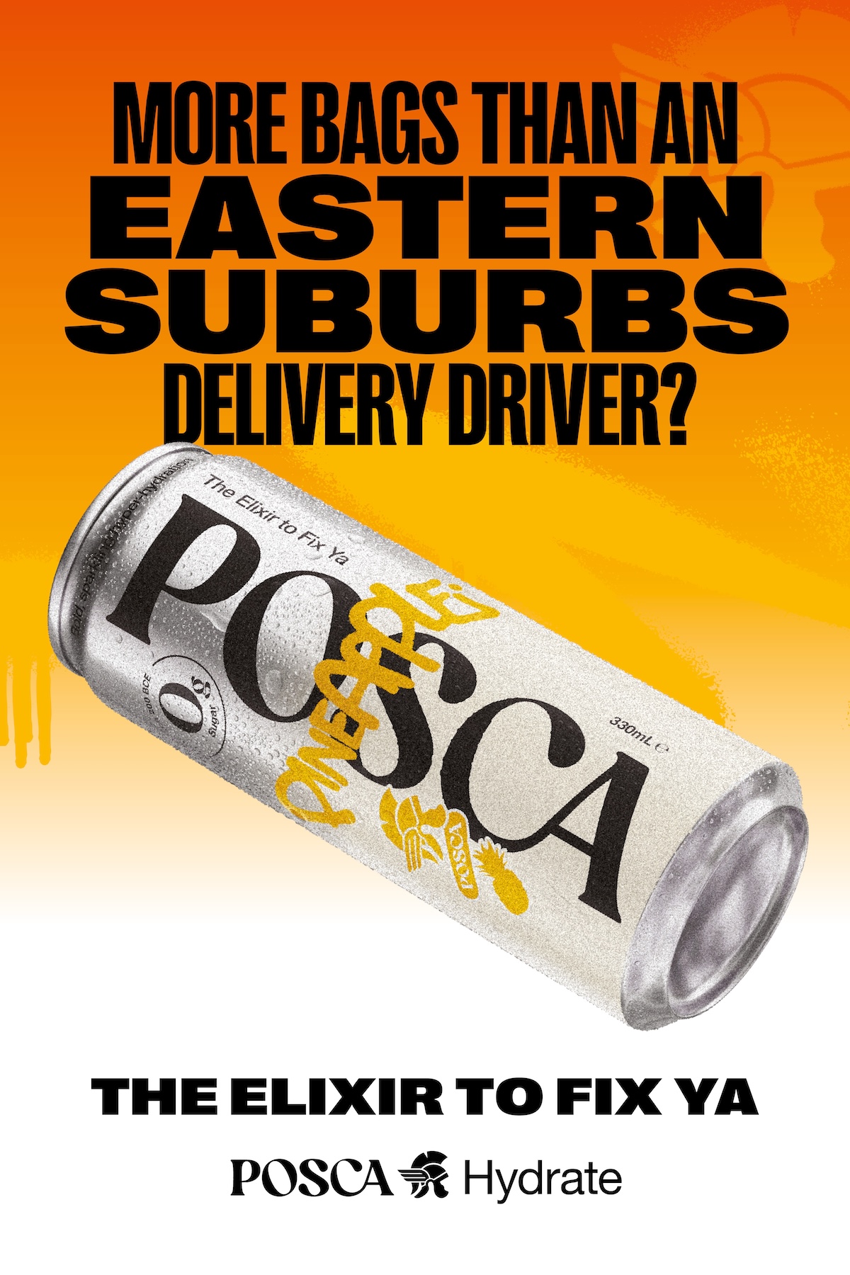 Posca Hydrate hits the streets with new ‘The Elixr To Fix Ya’ Summer campaign via AFFINITY