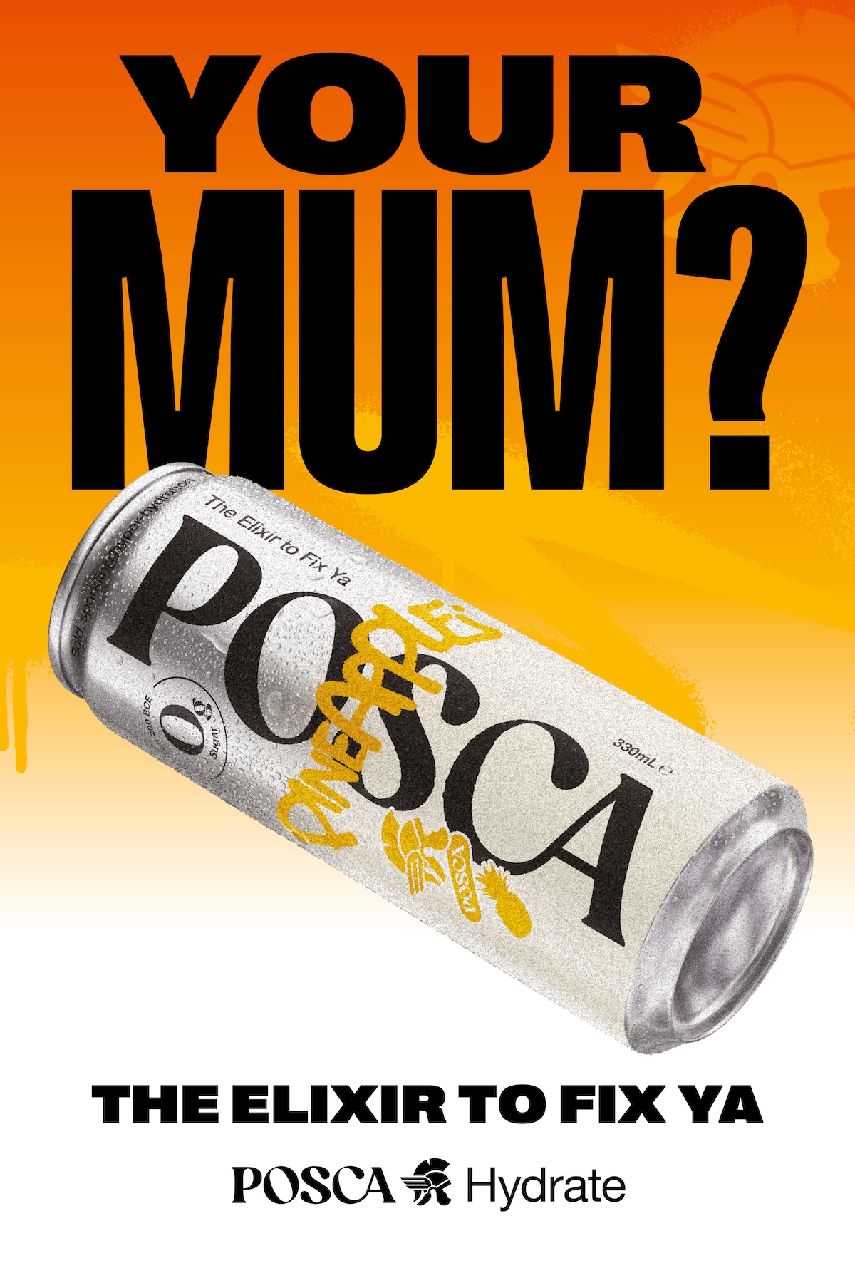 Posca Hydrate hits the streets with new ‘The Elixr To Fix Ya’ Summer campaign via AFFINITY